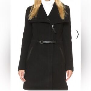 Mackage Valencia belted wool/cashmere coat